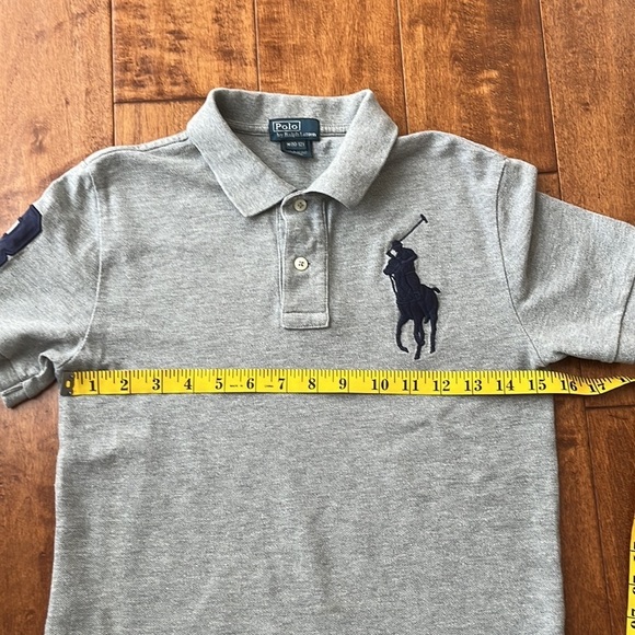 Ralph Lauren Big Pony Cotton Mesh Polo Shirt Size M - Picture 6 of 9
